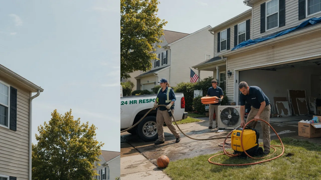 Emergency Water Damage Restoration in Milford, IN near me